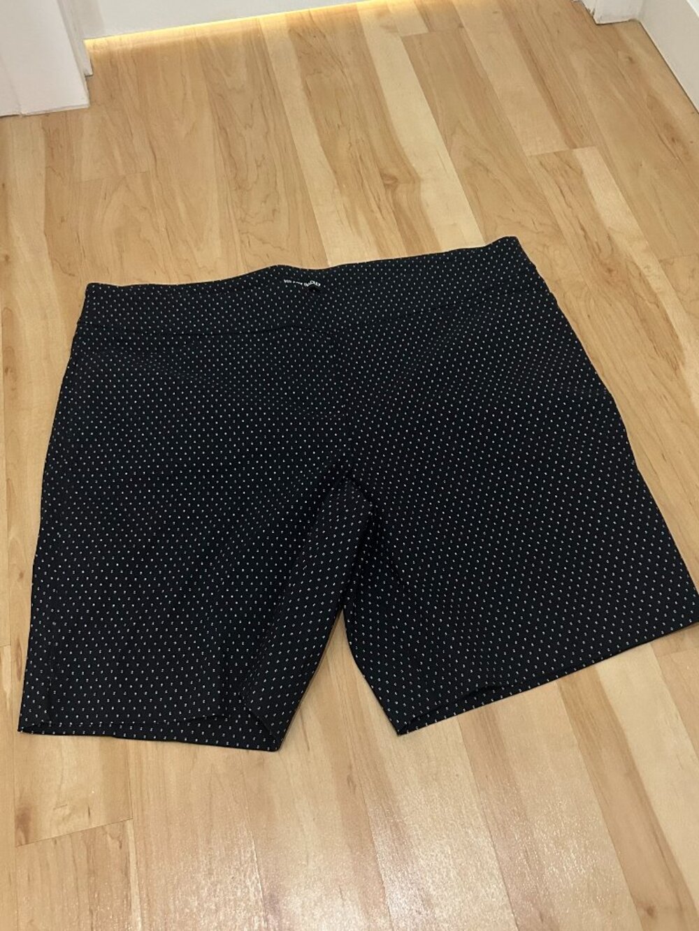 Hilary Radley Polka Knee Length Dot Shorts - XXL